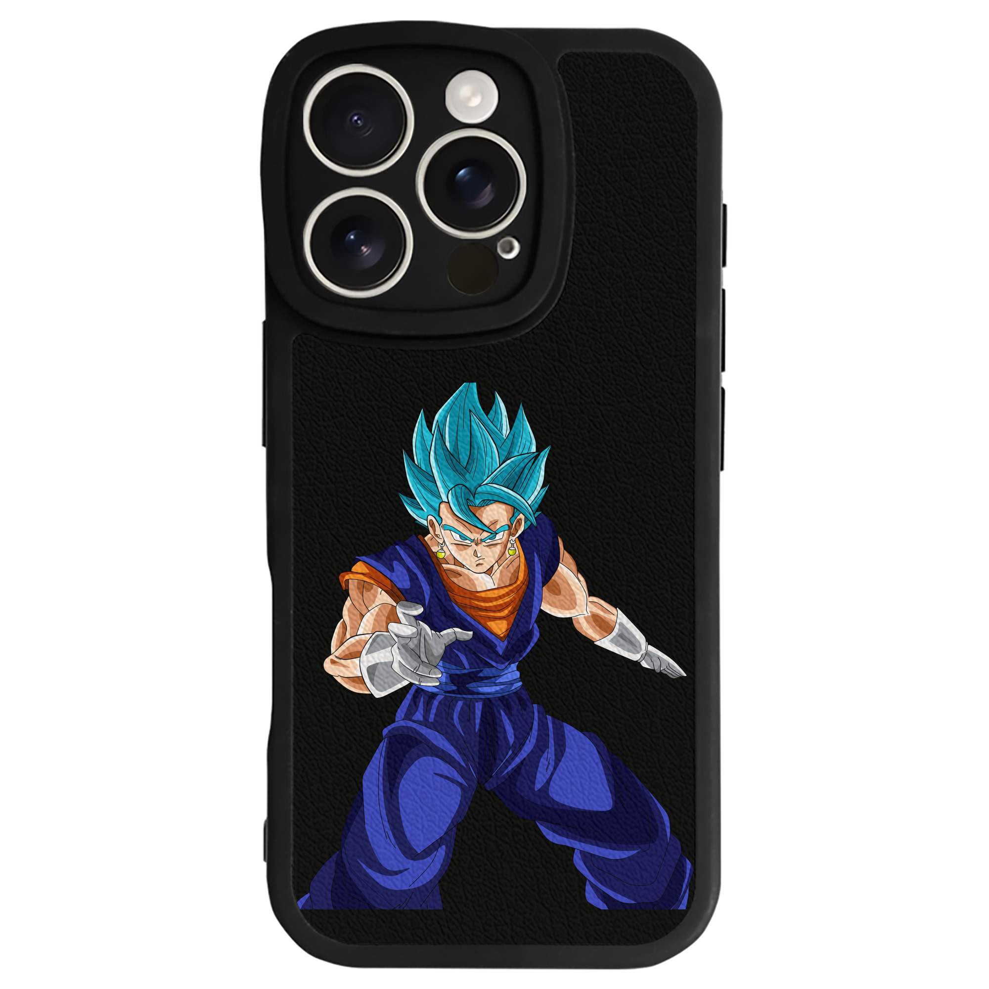 （画像用） ドラゴンボール ベジット DRAGON BALL Vegetto 【iPhone 16シリーズ対応】シリコンスマホケース（レザー調） 材質：シリコン